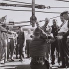 USS Bexar tour, bazooka demonstration