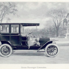 The 1909 seven passenger limousine
