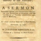 A printed sermon by Jonathan Edwards Jr., 1791