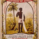 Catalogue cover for Julius Pratt & Co. goods