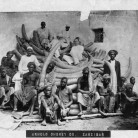 Elephant tusks and Zanzibar natives