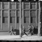 Workers coming out of the Farrell Birmingham Foundry, Ansonia, 1940