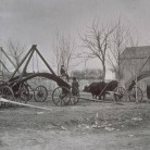 George Washington Packer's patented rock and stump pullers, Mystic