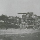 Peddler and cart, ca. 1900
