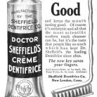 Dr. Sheffield's Creme Dentifrice