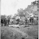 Burial of Unoin soldiers, Fredericksburg, VA, 1864