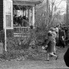 Demonstrators protesting against companies involved in weapons production for the Vietnam War, UConn