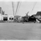 Flood damage on Main and East Main Street Torrington, August 21, 1955