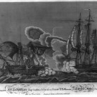 HBM Macedonian surrendering during battle with the USS United States