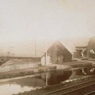 Factory beside canal, Windsor Locks