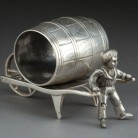 Derby Silver Company, figural napkin ring, Derby (Birmingham), ca. 1875