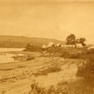 Camping at Point Beautiful on Lake Waramaug, New Preston, ca. 1870s