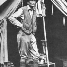 Hiram Bingham near Machu Picchu