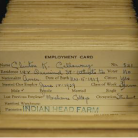 Cullman Bros. employment cards. Clinton Calloway (1917-1999) graduated from Morehouse College in 1941 - Dawn Byron Hutchins