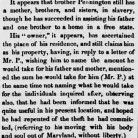 Detail from an article in the Charter Oak