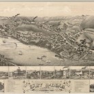 View of East Haddam. Connecticut. And Goodspeed's Landing