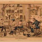The Shoemakers printed by E.B. & E.C. Kellogg