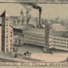 Detail of New England Co.'s Mills from Rockville, Connecticut, 1895