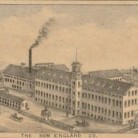 Detail of The New England Co. from View of Rockville, Conn, 1877
