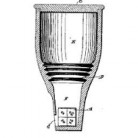 Mathilde Schott, Die and Dice Box, Patent Number 435,635  - September 2, 1890, New Haven