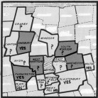 Map of Hartford and its Surrounding Suburbs that Agreed to Participate in Project Concern