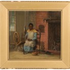 Attributed to Osbert Burr Loomis, Nancy Toney, oil on canvas