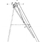 Emily M. Norton, Improvement in Step Ladders, Patent Number 123,287  - January 30, 1872, Bridgeport