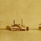 Aftermath of the Collision between the City of Hartford and the Middletown Railroad Bridge