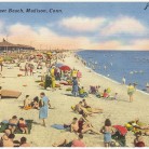 From its time as part of a Native settlement to its 1920 debut as a state park, Hammonasset Beach in Madison has a long history. The state’s largest shoreline park now features a new boardwalk, nature walks, and a seaside preserve for birds and other wildlife - Boston Public Library, The Tichnor Brothers Collection