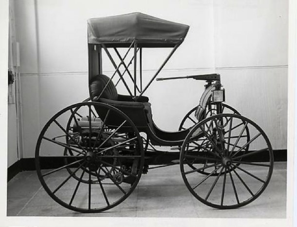 Picture of the first automobile