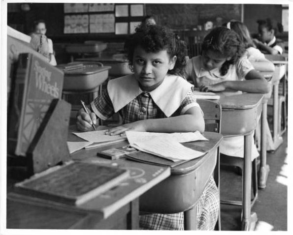 Hartford classroom, 1957