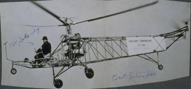 World S First Helicopter Today In History September 14 Connecticut History A Cthumanities Project