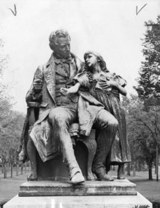 Daniel Chester French, Thomas Hopkins Gallaudet and Alice Cogswell