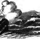 Drawing from Remarkable Apparitions, and Ghost-Stories, 1849