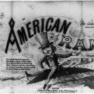 Cover of a patriotic song dedicated to Lincoln's secretary of the navy Gideon Welles