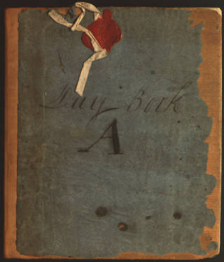 Cover of Dr. Horace Wells' Day Book