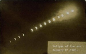 Total eclipse of the sun, Willimantic vicinity, January 24, 1925