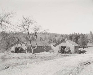 Civilian Conservation Corps work camp