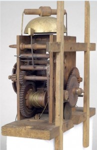 Eight-day weight-powered wood movement, Eli Terry, Plymouth