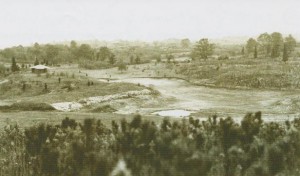 View of Mohegan community, 1934