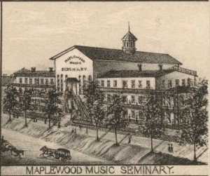 Maplewood Music Seminary detail from a View of East Haddam. Connecticut. And Goodspeed's Landing