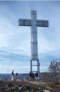 Holy Land's original steel cross dedicated in 1956