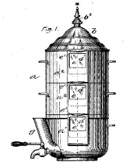 Alice M. Hobson, Steam Cooker, Patent Number 466,137 - December 29, 1891, New Britain