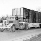 Delivery truck for The Lustron Home