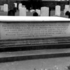 Lyman Hall memorial, Center Street Cemetery