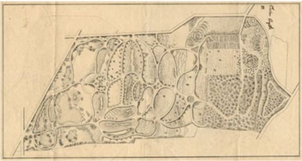 Plan of Cedar Hill Cemetery
