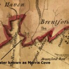 Detail from the map Colony of Connecticut in North-America by Moses Park