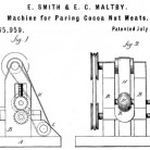Machine for Paring Cocoa Nut Meats