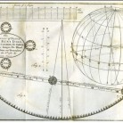 Map of the 1761 transit of Venus