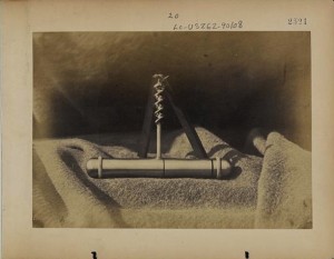 An example of an auger, ca. 1862–63 - Library of Congress, Prints and Photographs Division, Civil War Photograph collection